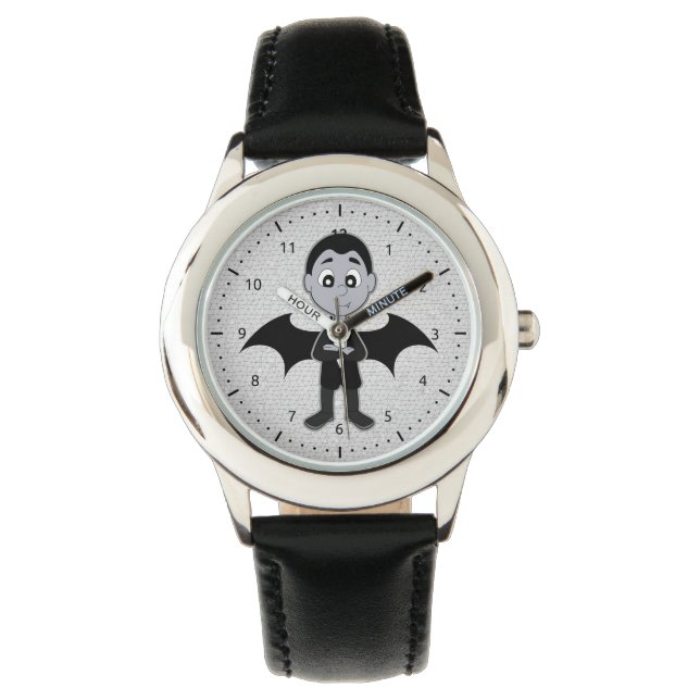 Vampire boy cartoon watch (Front)