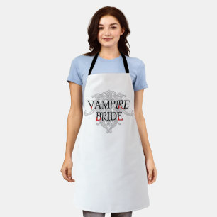 Vampire Bride Apron