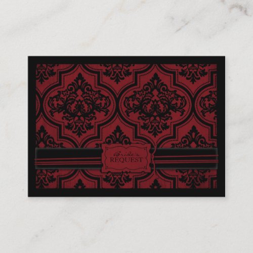 Vampire Bride Business Card