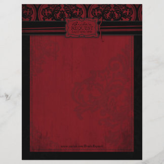 Vampire Bride Letter Head