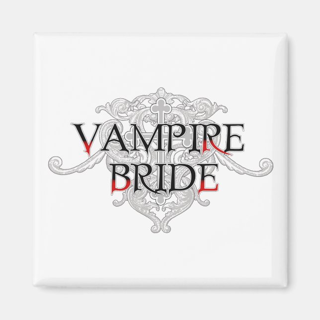 Vampire Bride Magnet (Front)