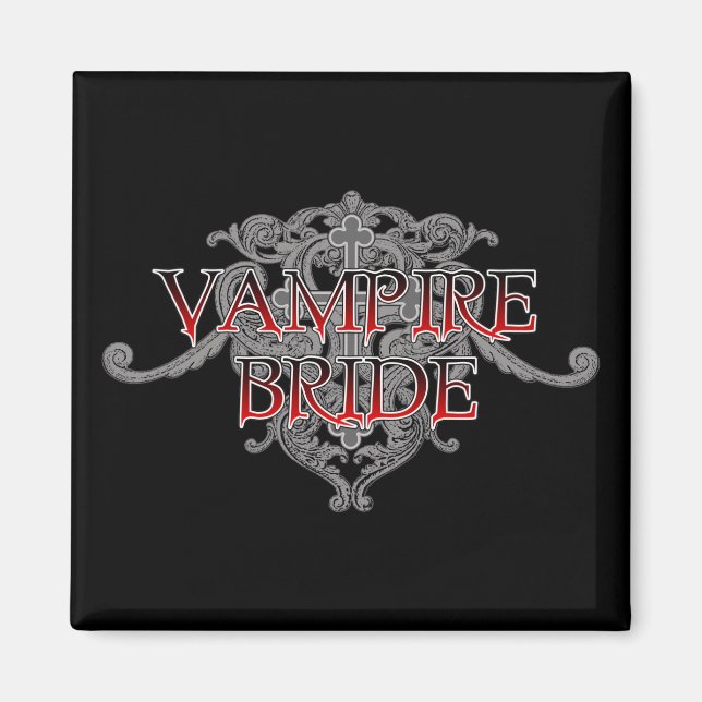 Vampire Bride Magnet (Front)