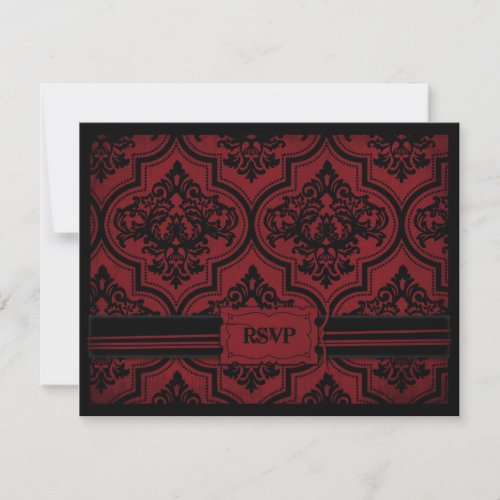 Vampire Bride RSVP Card A