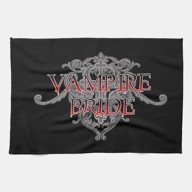 Vampire Bride Towel (Horizontal)