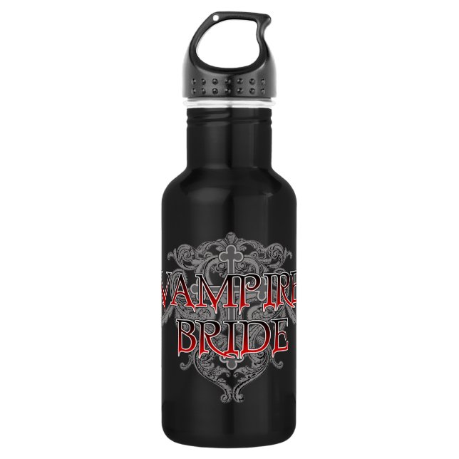 Vampire Bride Water Bottle (Front)