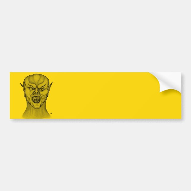 Vampire Bumper Sticker (Front)