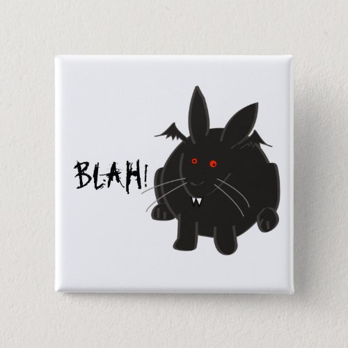 Vampire Bunneh Pinback Button