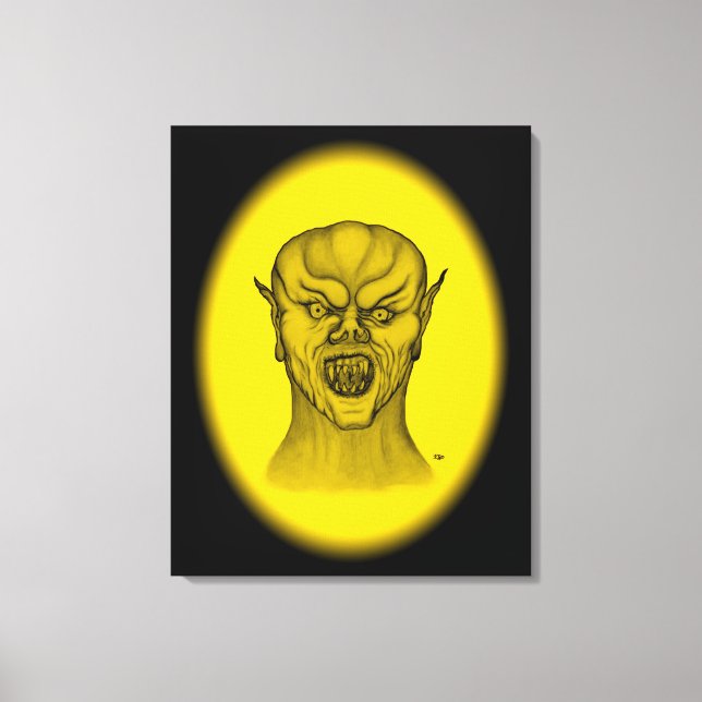 Vampire Canvas Print (Front)