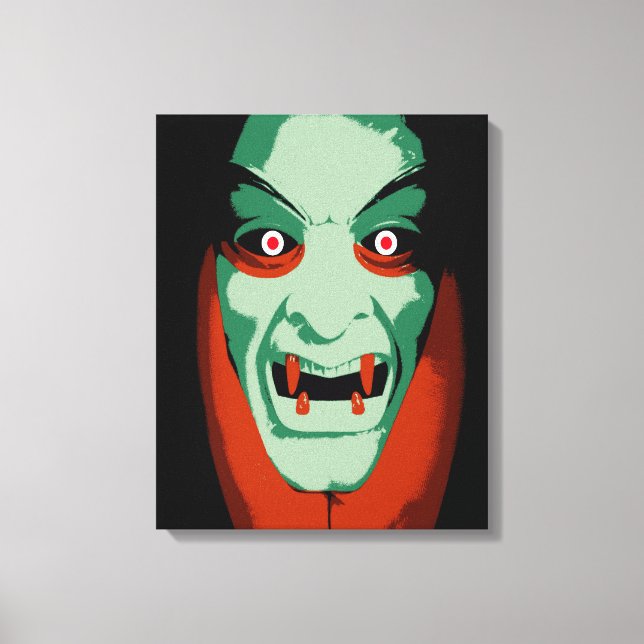 Vampire Canvas Print (Front)