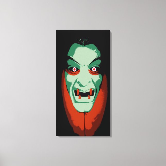 Vampire Canvas Print (Front)