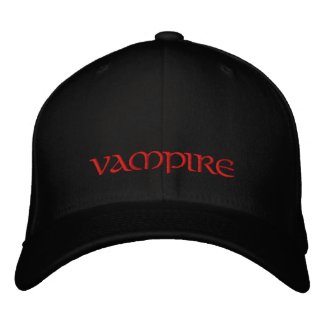 Vampire Cap / Hat embroideredhat