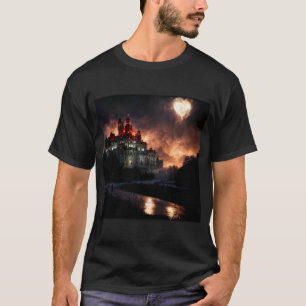 Vampire Castle Basic Dark T-Shirt