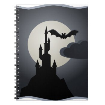 Vampire Castle Notebook by StuffOrSomething at Zazzle