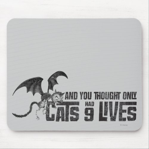 Vampire Cat And You Thought Only Cats Had 9 Lives Mouse Pad