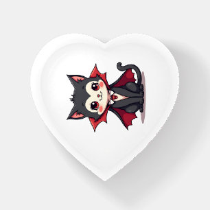 Vampire Cat � Cute Halloween Pet Tee Paperweight