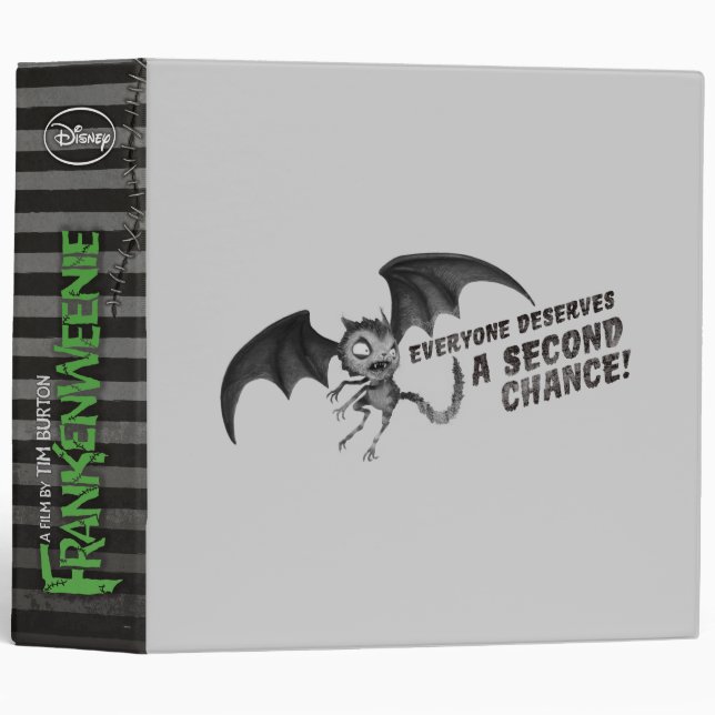 Vampire Cat: Everyone Deserves a Second Chance 3 Ring Binder (Front/Spine)