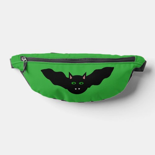 Vampire Cat Faced Bat Halloween Fanny Pack