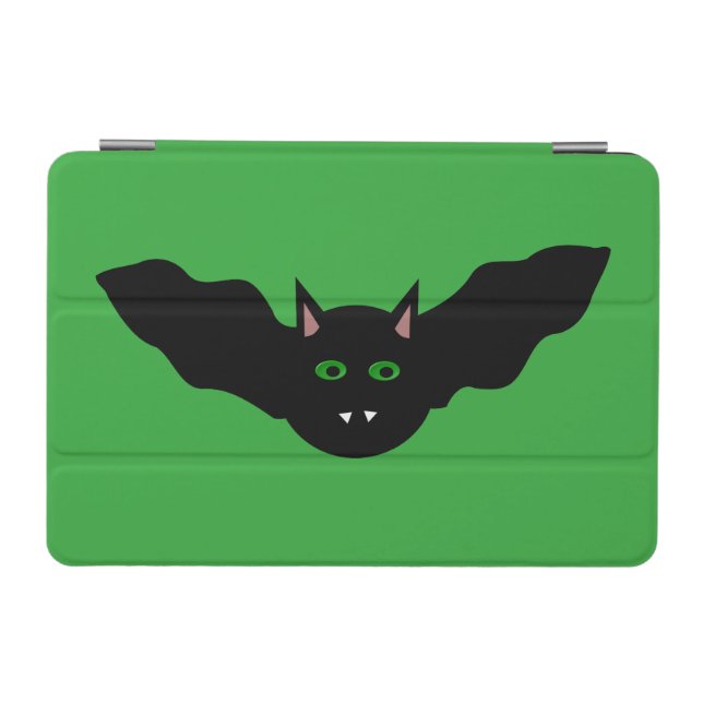Vampire Cat Faced Bat Halloween iPad Mini Cover (Horizontal)