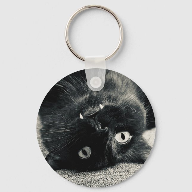 Vampire Cat Key Chain (Front)