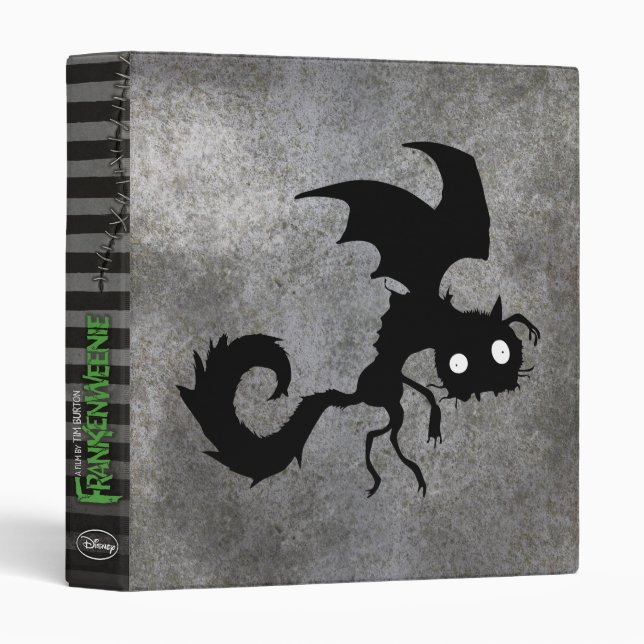 Vampire Cat Silhouette Binder (Front/Spine)