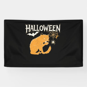 Vampire Cat's Halloween Classic T-Shirt Banner