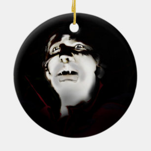 Vampire Ceramic Ornament