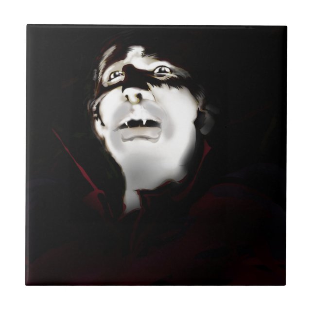Vampire Ceramic Tile (Front)