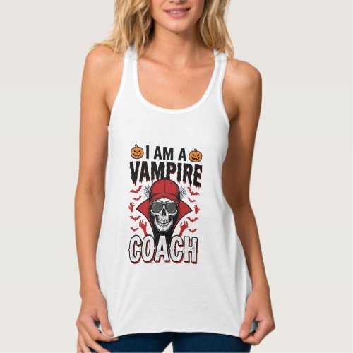Vampire Coach Halloween Skull Vintage Shirt Design