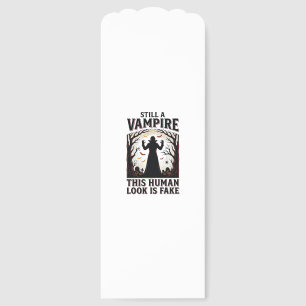 Vampire Costume Shirt Funny Halloween Human Disgui Bookmarks