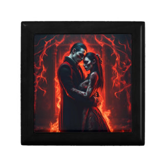Vampire couple gift box