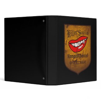 Vampire Dental binder
