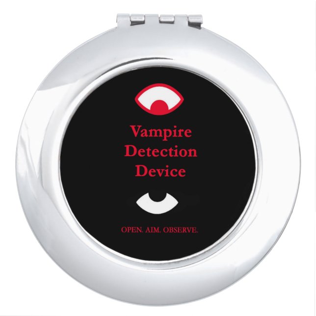 Vampire Detection Device Compact Mirror (Front)