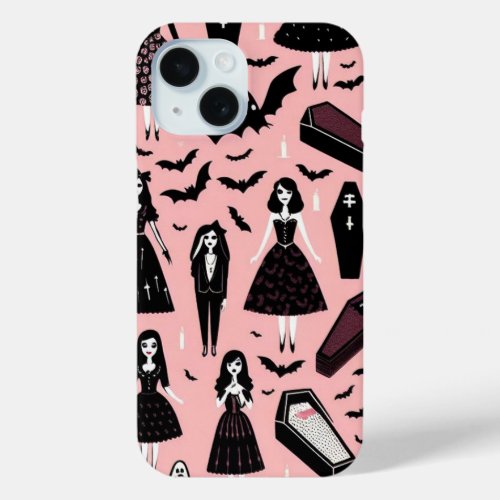 Vampire Dolls iPhone 15 Case
