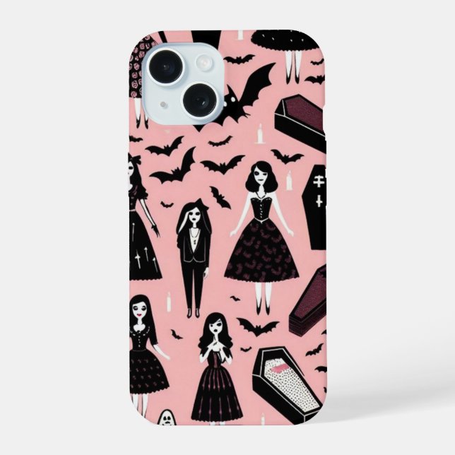 Vampire Dolls Iphone Case (Back)