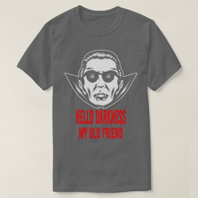 Vampire Dracula Drago Darkness Halloween Monster M T-Shirt (Design Front)