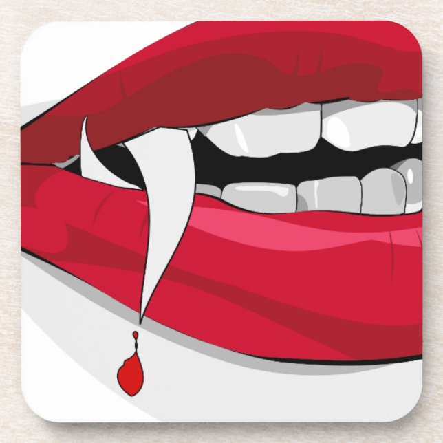vampire drink coaster (Front)