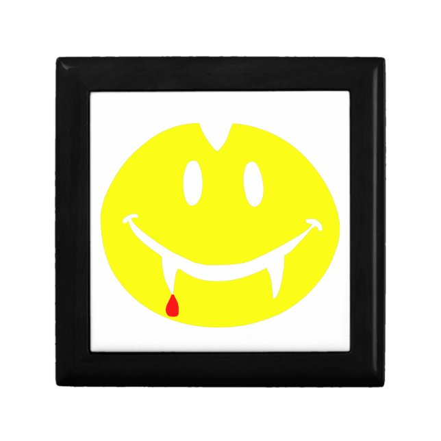 vampire emoji dracula keepsake box (Front)