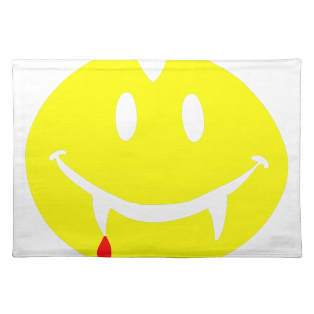 vampire emoji dracula placemat (Front)
