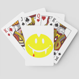 vampire emoji dracula poker cards