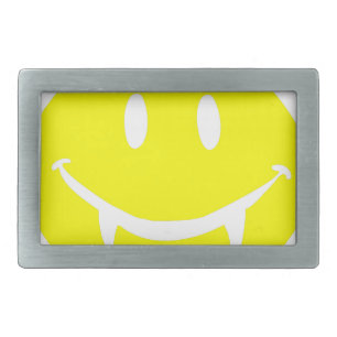 vampire emoji dracula rectangular belt buckle