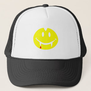 vampire emoji dracula trucker hat