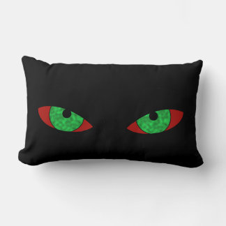 Vampire Eyes Halloween Pillow