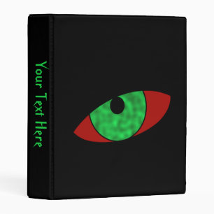 Vampire Eyes Personalize Mini Binder
