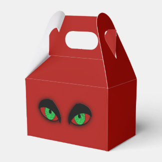 Vampire Eyes Red Halloween Favor Box