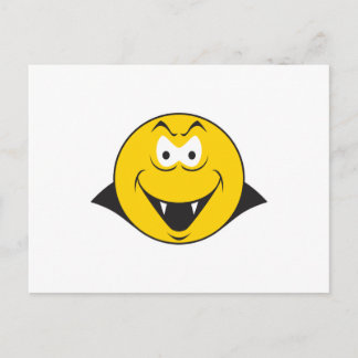 Vampire Face Postcard