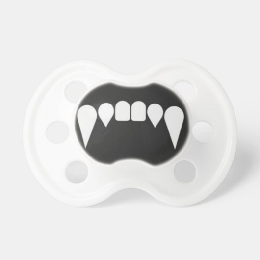 Vampire Fang Pacifier (Front)