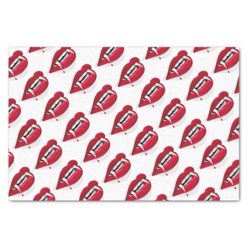 Vampire Fangs Tissue Paper