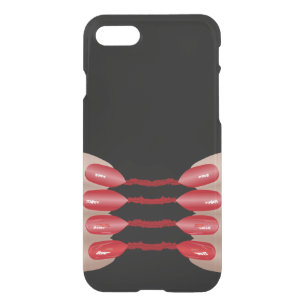 Vampire Fin Custom iPhone7 Clearly™ Deflector Case