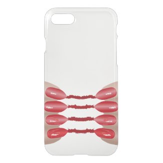 Vampire Fin Custom iPhone7 Clearly™ Deflector Case