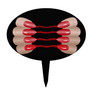 Vampire finger V.2 Cake Topper